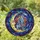 Greyhound Lovers' Tiffany Stained Glass Iridescent Greyhound Moon Starry Sky Golden Blue Art Stained Glass Suncatcher - 1