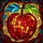 Art Lovers' Vibrant Stained Glass Mosaic Apple with Teal & Lime Leaves, Rich Jewel Tones & Swirling Abstract Patterns Stained Glass Suncatcher - 5