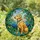 Dog Lovers' Intricate Tiffany Stained Glass Labrador Profile Golden Blue Teal Mosaic Stained Glass Suncatcher - 5y97erO_W_