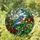 Nature Lovers' Vibrant Tiffany Stained Glass Bluebird & Intricate Green Foliage Mosaic Stained Glass Suncatcher - mHKVWu5p2e
