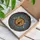 Art Lovers' Vibrant Tiffany Stained Glass Aerialist Silhouette Jewel Tone Ornate Floral Mosaic Stained Glass Suncatcher - 3