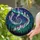 Stargazer's Glowing Tiffany Stained Glass Northern Lights Forest Cosmic Mosaic Stained Glass Suncatcher - z0IAaj9ruv