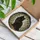 Cat Lovers' Elegant Black Cat Tiffany Stained Glass Emerald Green Eyes Amber Gold Mosaic Stained Glass Suncatcher - 3