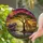 Nature Lovers' Glowing Tiffany Stained Glass African Sunset Acacia Giraffe Elephant Jewel Tone Mosaic Stained Glass Suncatcher - 2