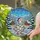Holiday Art Lovers' Jewel Tone Tiffany Stained Glass Duck Christmas Lights Winter Scene Stained Glass Suncatcher - 2