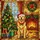 Golden Retriever Lovers' Tiffany Stained Glass Ruby Gold Emerald Christmas Fireplace Tree Stained Glass Suncatcher - 4