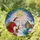 Holiday Enthusiasts' Detailed Tiffany Stained Glass Santa Child Radiant Star Holly Mosaic Stained Glass Suncatcher - epNjfg9TXB
