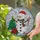 Holiday Celebrators' Vibrant Tiffany Stained Glass Snowman Christmas Tree Poinsettia Mosaic Stained Glass Suncatcher - 2