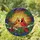 Art Lovers' Tiffany Style Red Cardinal Birds Winter Forest Mosaic Jewel Tone Pattern Stained Glass Suncatcher - 1