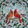 Nature Lovers' Tiffany Stained Glass Northern Cardinals Winter Jewel-Toned Mosaic Stained Glass Suncatcher - 5