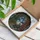 Book Lovers' Tiffany Stained Glass Reader Gothic Window Teal Indigo Amber Art Stained Glass Suncatcher - 3