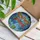 Christmas Enthusiasts' Radiant Stained Glass Angel Rainbow Wings Red Green Blue Merry Christmas Mosaic Stained Glass Suncatcher - PRP0dCYXrL