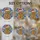 Holiday Enthusiasts' Cheerful Gingerbread Stained Glass Mosaic, Festive Winter Snowflakes, Red Green Blue Amber Tones Stained Glass Suncatcher - 4