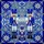 Christmas Lovers' Tiffany-Style Stained Glass Nutcracker, 'Merry Christmas' Banner, Blue Mosaic Snowflakes Stained Glass Suncatcher - 5