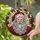 Christmas Art Lovers' Tiffany Style Stained Glass Santa Geometric Halo Mosaic Jewel Tones Stained Glass Suncatcher - tcdVO_CMsk