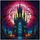 Gothic Art Lovers' Stained Glass Haunted Castle, Eerie Forest, Luminous Moon, Vibrant Jewel Tones, Edge-to-Edge Mosaic Stained Glass Suncatcher - 5