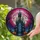 Gothic Art Lovers' Stained Glass Haunted Castle, Eerie Forest, Luminous Moon, Vibrant Jewel Tones, Edge-to-Edge Mosaic Stained Glass Suncatcher - 2