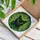 Cat Lovers' Stained Glass Black Cat Portrait Emerald Green Yellow Mosaic Aura Design Stained Glass Suncatcher - 3