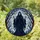 Dark Fantasy Enthusiasts' Stained Glass Ethereal Wraith Gothic Tiffany Art Mosaic Stained Glass Suncatcher - 1