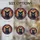 Cat Lovers' Tiffany Stained Glass Black Cat Piercing Golden Eyes Jewel Tone Mosaic Energy Pattern Stained Glass Suncatcher - 4