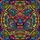 Fantasy Art Enthusiasts' Intricate Stained Glass Monster Jewel Tone Thorn Mosaic Stained Glass Suncatcher - 5