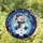 Holiday Enthusiasts' Vibrant Tiffany Style Snowman & Snowflake Winter Mosaic Edge-to-Edge Design Stained Glass Suncatcher - 1