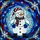 Holiday Enthusiasts' Vibrant Tiffany Style Snowman & Snowflake Winter Mosaic Edge-to-Edge Design Stained Glass Suncatcher - 5