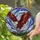 Art & Wildlife Lovers' Intricate Tiffany Glass Bald Eagle Descending Flight Mosaic, Jewel Tones Stained Glass Suncatcher - 2