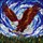 Art & Wildlife Lovers' Intricate Tiffany Glass Bald Eagle Descending Flight Mosaic, Jewel Tones Stained Glass Suncatcher - 5