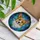 Corgi Lovers' Intricate Stained Glass Corgi Portrait Blue Teal Green Jewel Tone Mosaic Stained Glass Suncatcher - o3A0OKHbWn