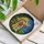 Family Art Lovers' Vibrant Stained Glass Family Embrace Intricate Mosaic Blue Green Orange Yellow Stained Glass Suncatcher - 3