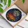 Mystical Decor Lovers' Tiffany Stained Glass Cauldron, Glowing Potion, Emerald Leaves & Deep Purple Mosaic Stained Glass Suncatcher - 3