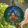 Fantasy Art Lovers' Tiffany Stained Glass Witch House Enchanted Forest Jewel Tone Autumn Glow Stained Glass Suncatcher - 2