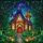 Fantasy Art Lovers' Tiffany Stained Glass Witch House Enchanted Forest Jewel Tone Autumn Glow Stained Glass Suncatcher - 5