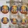 Puppy Lovers' Halloween Tiffany Stained Glass Puppies Jack-o'-Lanterns Witch Hat Autumn Bats Vibrant Mosaic Night Sky Jewel Tones Stained Glass Suncatcher - 4