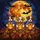 Puppy Lovers' Halloween Tiffany Stained Glass Puppies Jack-o'-Lanterns Witch Hat Autumn Bats Vibrant Mosaic Night Sky Jewel Tones Stained Glass Suncatcher - 5
