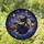 Witchcore Enthusiasts' Tiffany Style Stained Glass Young Witch Broom Cat Jack-o'-lantern Celestial Jewel Tone Mosaic Stained Glass Suncatcher - 1