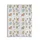 Whimsical Pastel Baby Lion Giraffe Zebra Pattern with Tropical Leaves on White Quilt Bedding Set - 4