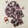 Women's Playful Leopard Jungle Print Sleep Set with Shorts & Top: Black, White & Magenta Design Satin Pajamas Set - 1