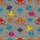 Women's Cozy Highland Coo Pop-Art Repeating Pattern Brushed Polyester Sleep Pants Satin Pajamas Set - 4