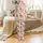 Cozy Family Christmas Pajamas: Fluffy Highland Cow, Santa Hats & Gingerbread Pattern Satin Pajamas Set - 2