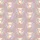 Cow Lover's Blush Pink Pastel Watercolor Calves & Floral Loungewear Satin Pajamas Set - 4
