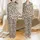 Western Cowgirl Turquoise Brown Painterly Cow Print Soft Jersey Lounge Pajamas Satin Pajamas Set - 1