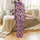 Women's Satin Pajamas: All-Over Fragmented American Flag Print - Short-Sleeve Patriotic Sleepwear Satin Pajamas Set - 3