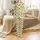 Women's Plant Lover Potted Cactus Succulent Creamy Yellow Satin Short-Sleeve Sleep Set Satin Pajamas Set - 2