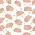 Women's Silky Satin Pajamas: Pig Yoga Print - Hand-Drawn Pink-Taupe Animals & Pastel Floral Dots Sleep Set Satin Pajamas Set - 4