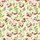 Women's Satin Sleep Set: Vibrant Red Cherry & Pink Blossom Floral Fruit Pattern Satin Pajamas Set - 4