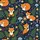 Personalized Fox Pajamas: Whimsical Woodland Animal Print - Kids & Adult Sleep Set Satin Pajamas Set - 4