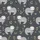 Sloth Lover's Whimsical Illustrative Sloth Pattern Low Top Canvas Shoes Satin Pajamas Set - 4