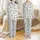 Sheep Lover Pajamas: Cheerful Fluffy Sheep & Pastel Wildflowers Sleep Set Satin Pajamas Set - 1